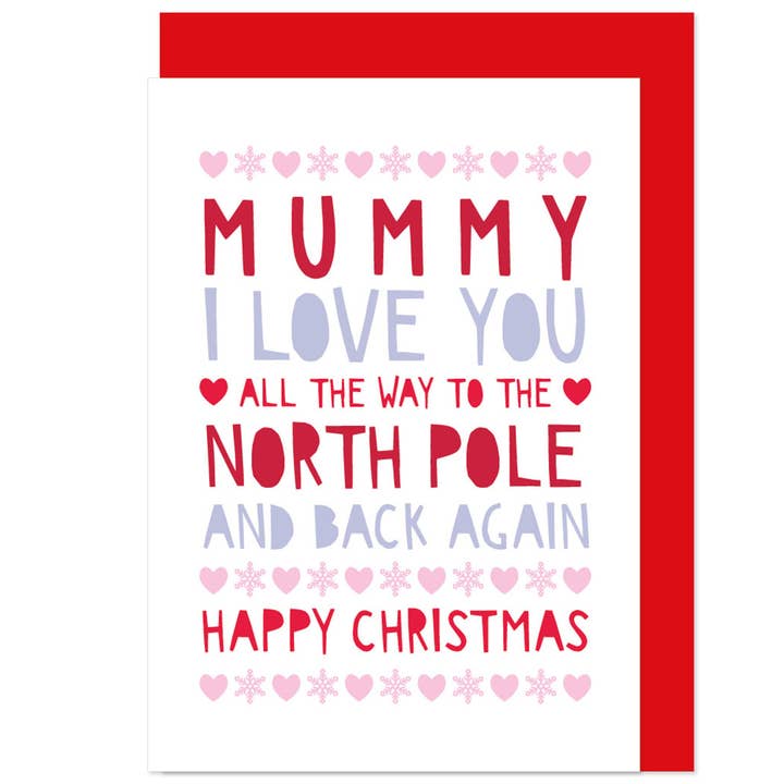 Mumie Nordpolen Julekort for engroshandel hos Bow & Bell