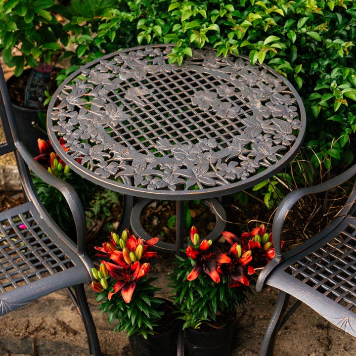 Wildflower Patio Table for wholesale by Painted Sky Designs