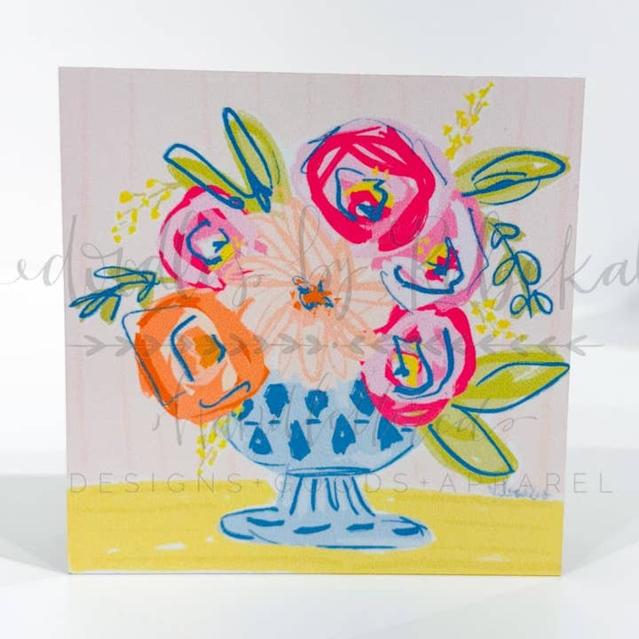 Bloque 4x4 Peachy Keen para venta al por mayor de Doodles By Rebekah