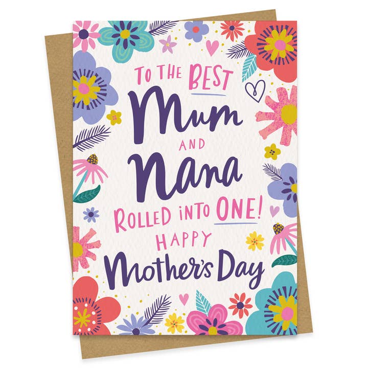 Moederdagkaart voor Mama en Oma voor wholesale door Dotty Black