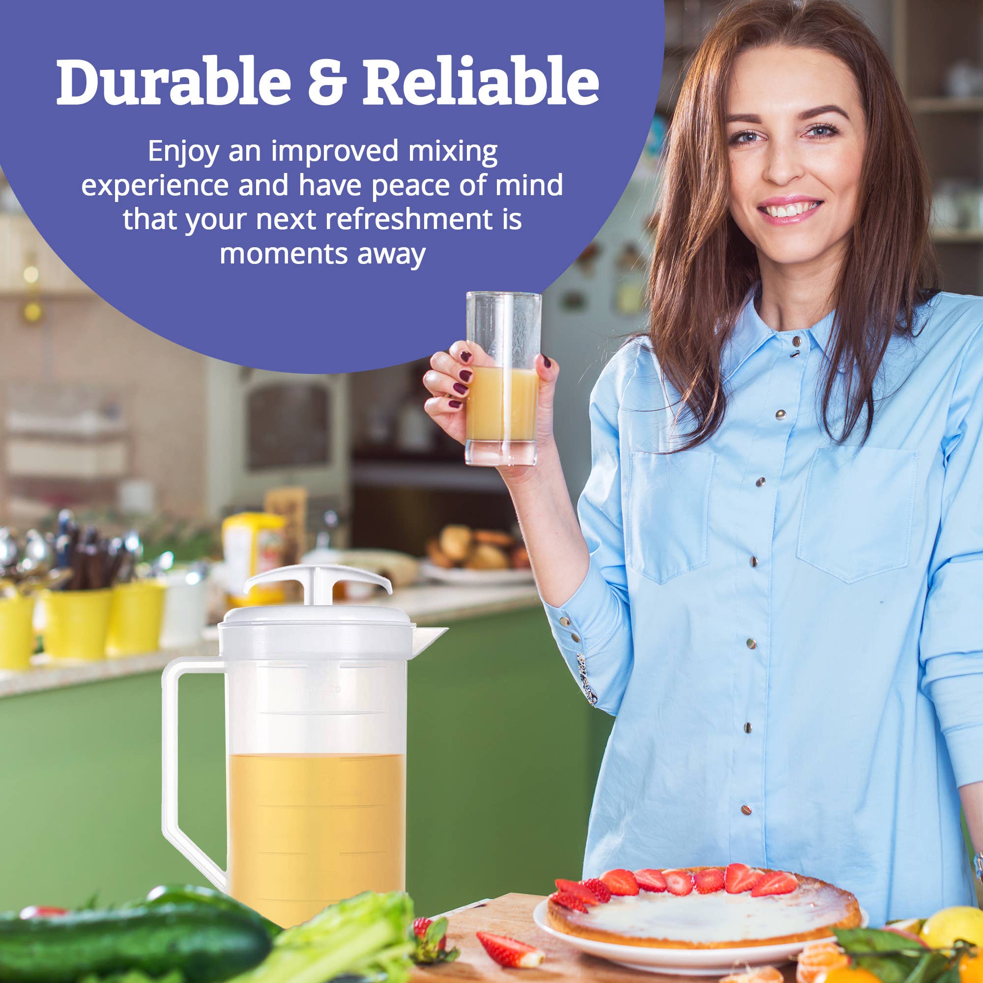 JBK Pottery - Vente Pichets - Pichet à mélanger - Capacité de 2 pintes - Blanc9