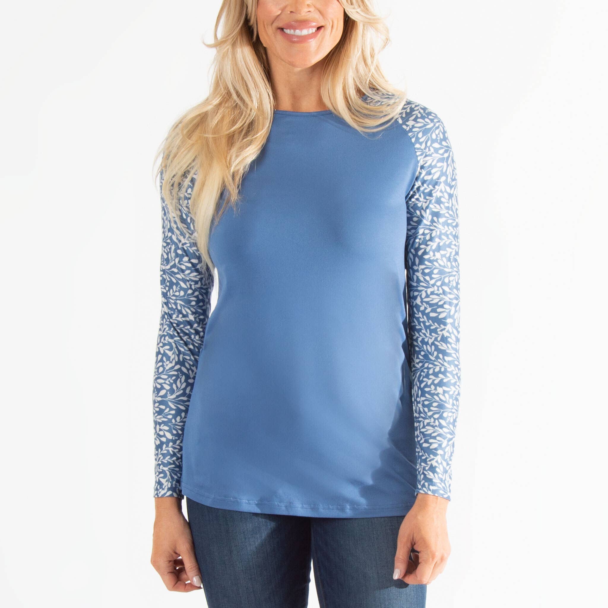 Howard's - Wholesale Tunic - Women's - Sale - Victoria Long Sleeve Raglan Top18