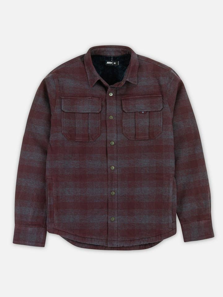 Sherpa Jacket - Mahogany for wholesale by Jetty