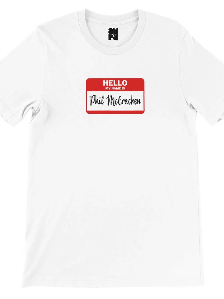 Phil McCracken - Camiseta Premium Unisex de Cuello Redondo para venta al por mayor de Amp'd Apparel Company
