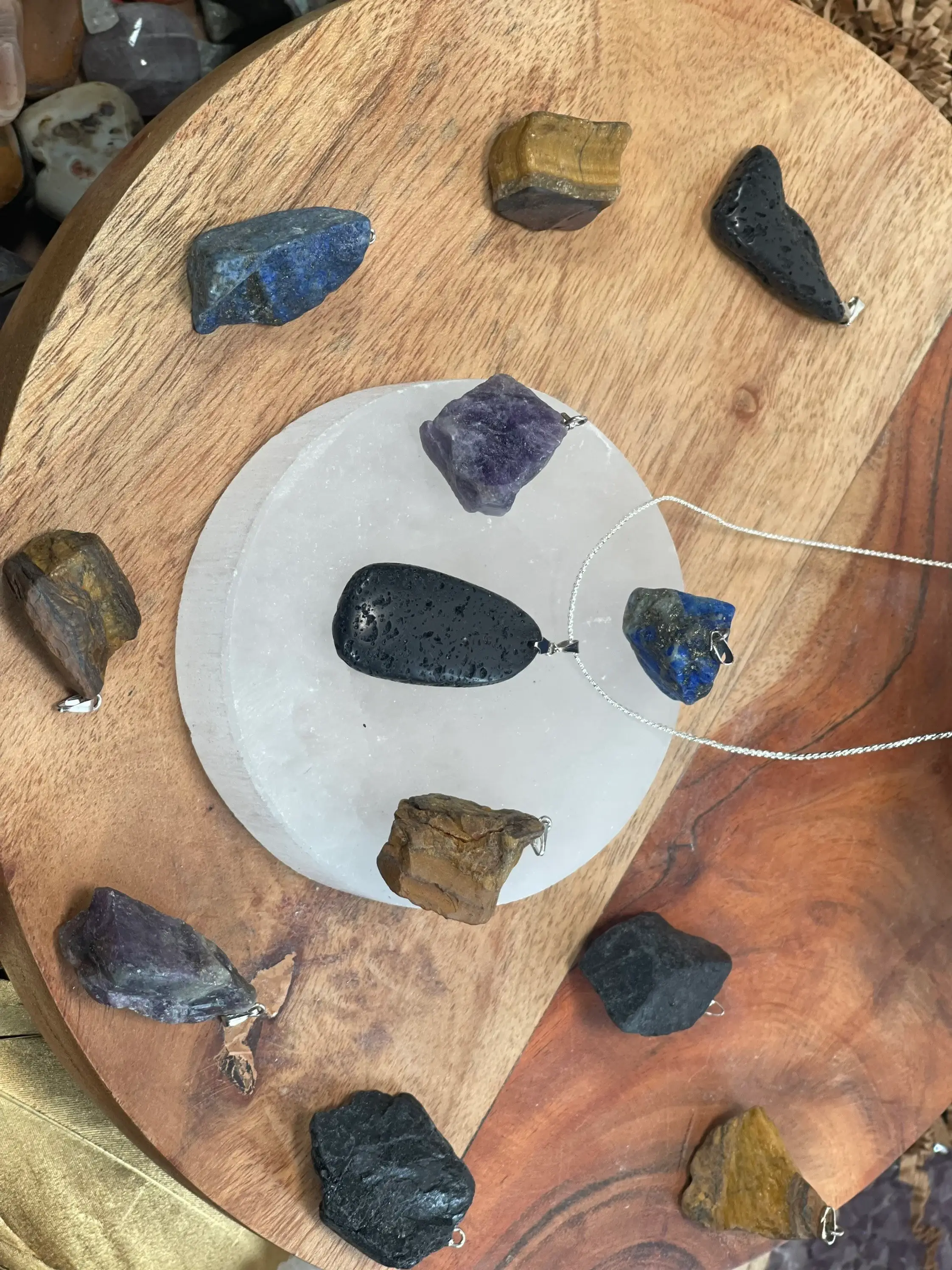 CaNatureLover – wholesale Pendant/charm necklace – NATURAL RAW AMETHYST Necklace, Raw Natural Amethyst Pendant6