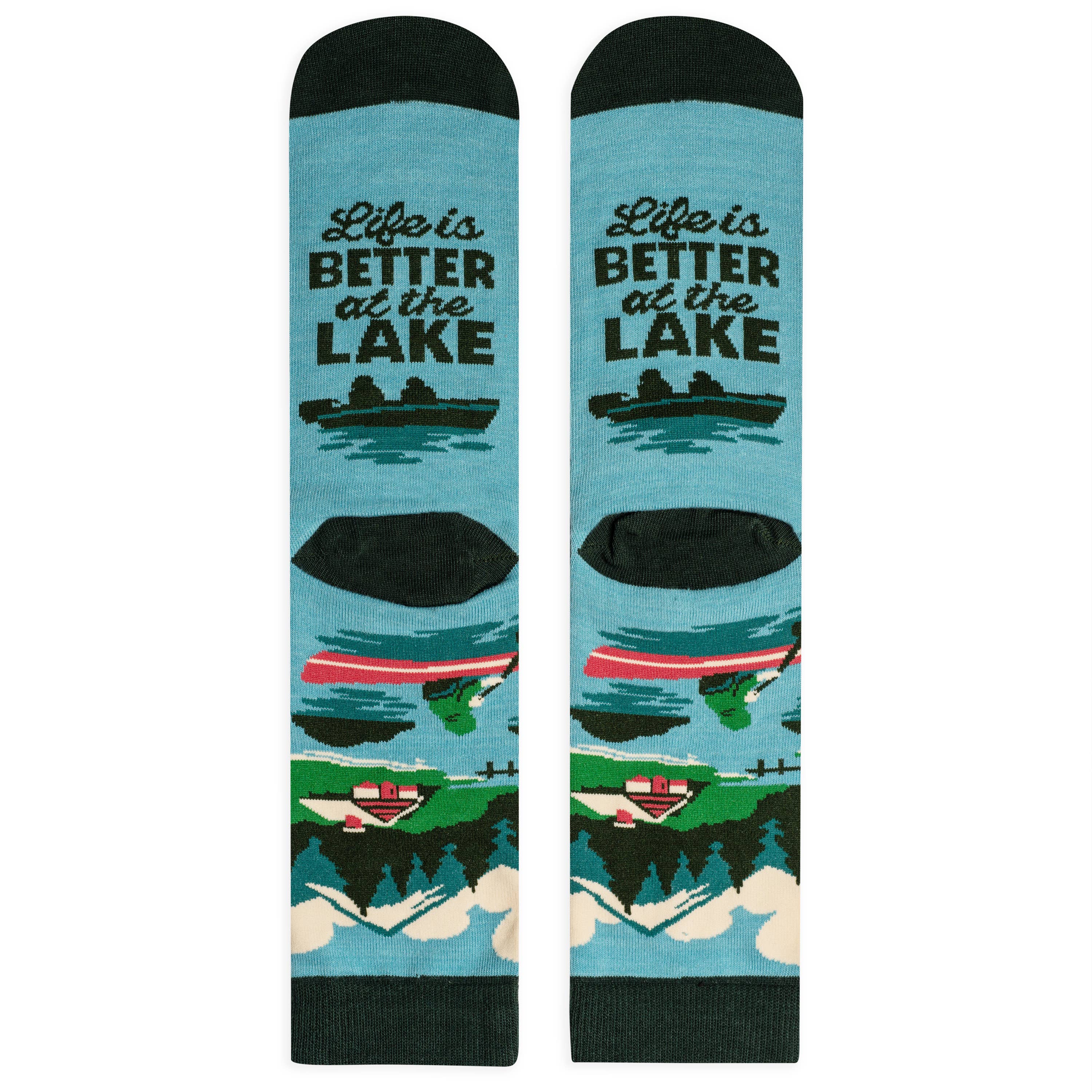 Lavley - Wholesale Socks - Unisex - Life Is Better At The Lake Socks2