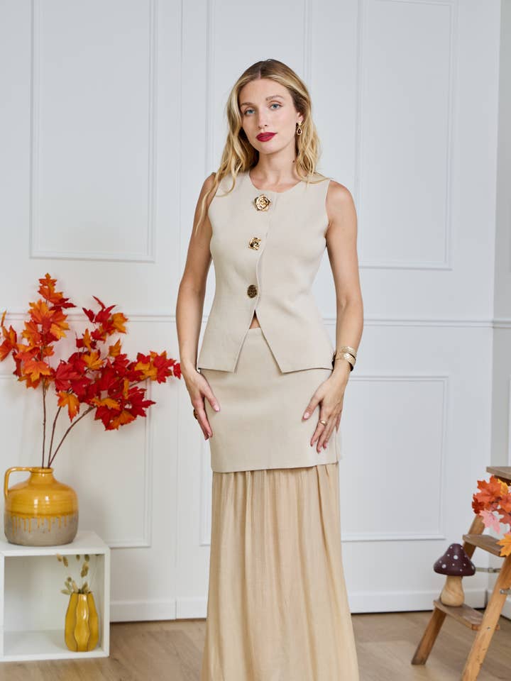 LULUMARY - Wholesale Skirt - Women's - Elegant skirt SK86412