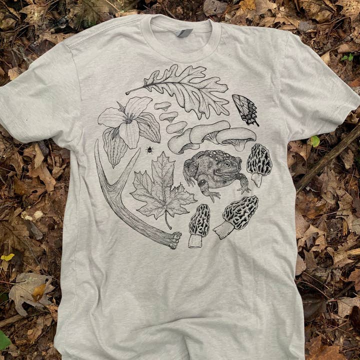 New Morel Season Tee for wholesale by Nature Walk