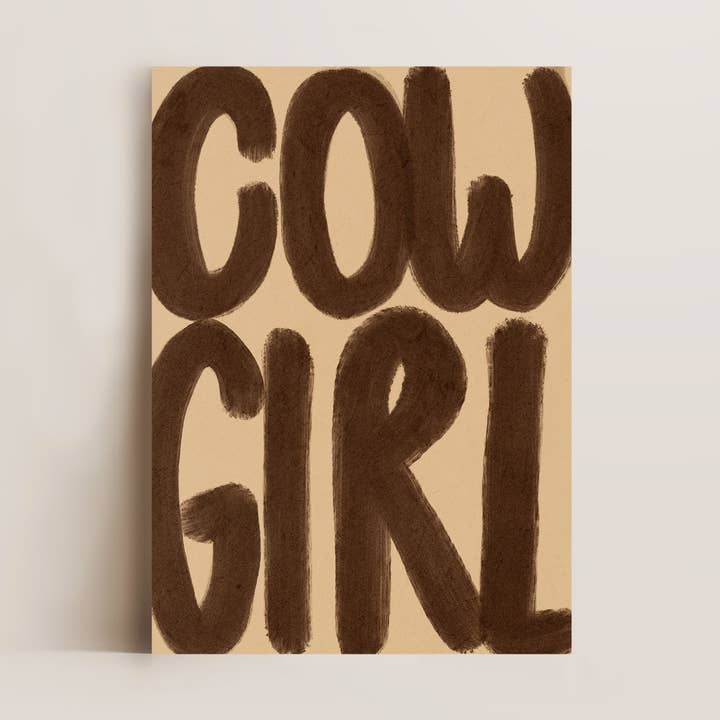 Cowgirl-opdruk voor wholesale door Alluvion