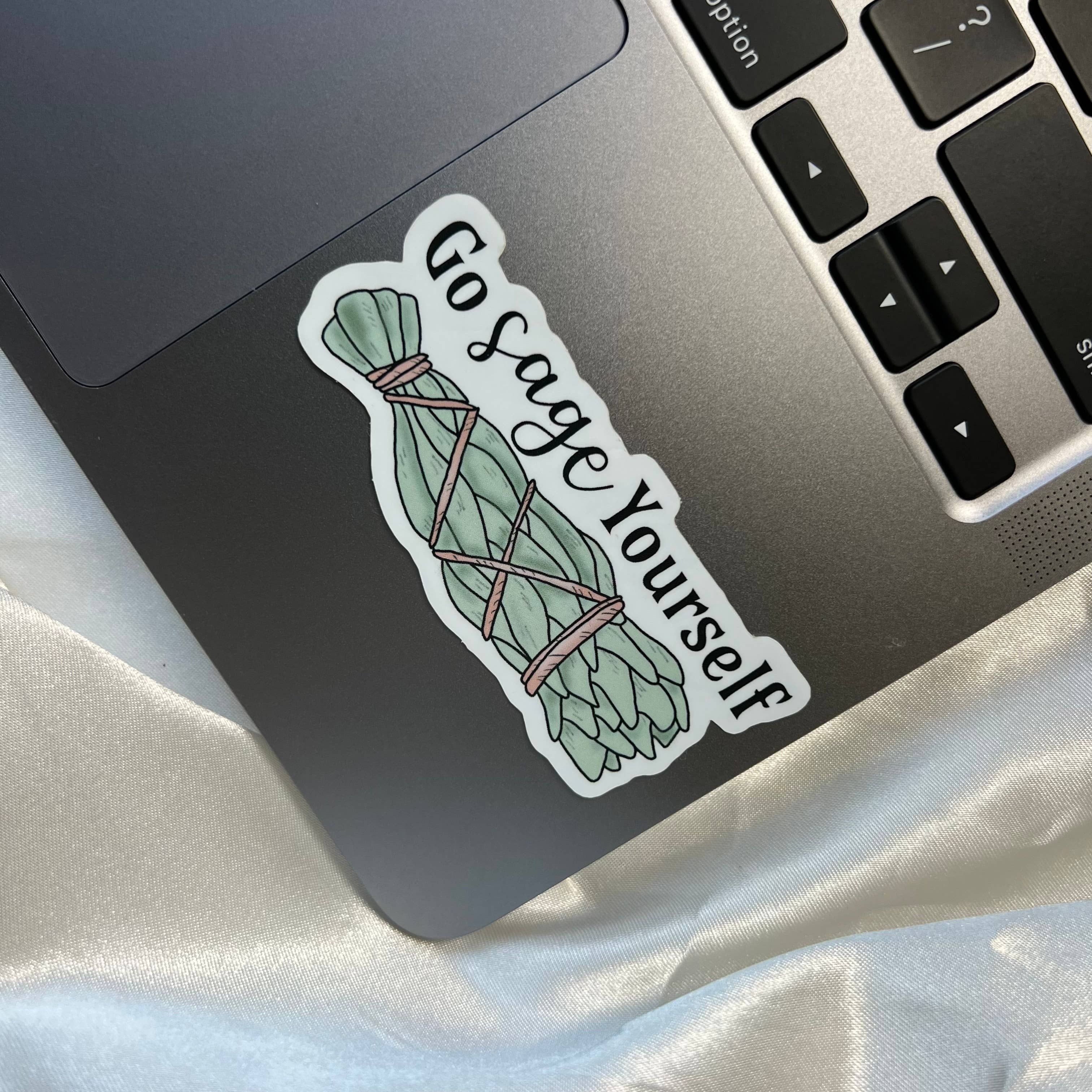 Despues Designs - Wholesale Sticker - Go Sage Yourself Sticker1