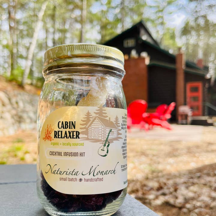 Naturista Monarch - Vendita all'ingrosso Kit per bevande fai da te - Cabin Relaxer - Kit da cocktail - Ingredienti biologici e locali