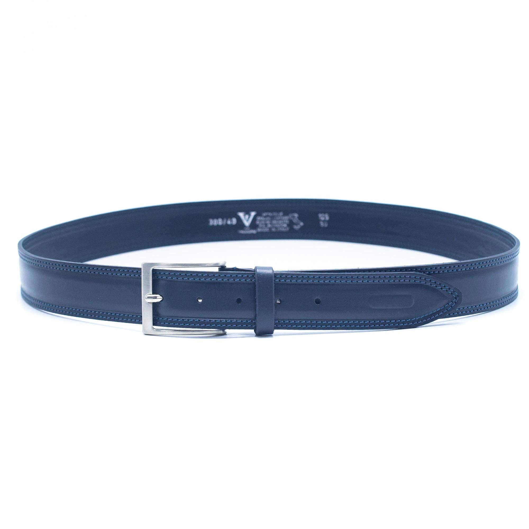 RIOECO – Großhandel Gürtel – Herren – Hergestellt in Italien Echtes Leder Herren Gürtel LEL-011