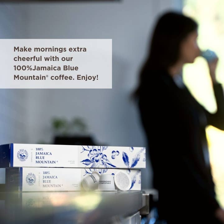 JA Coffee - Wholesale Ground Coffee - 100% JAMAICA BLUE MOUNTAIN COFFEE CAPSULES