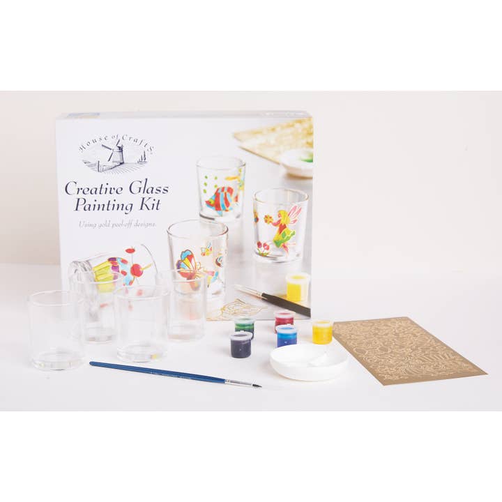 West Design Products - Wholesale DIY craft kit - House of Crafts Creative Glass Painting Kit1