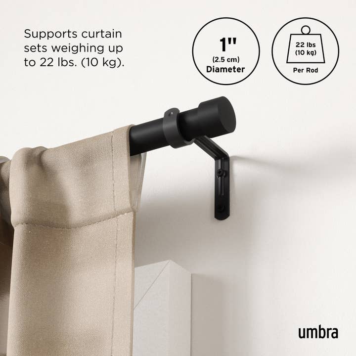 Umbra - Wholesale Curtain Rod - Cappa Curtain Rod3