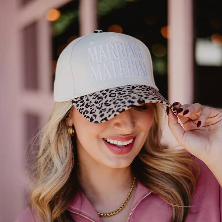 Katydid - Vente Casquette de camionneur – femme - Casquettes de camionneur bicolores pour femmes "Marriage Material"6