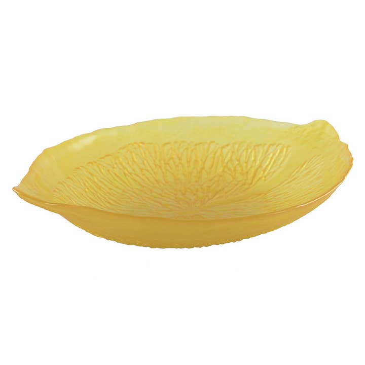 Yellow salad bowl - lemon for wholesale by AULICA