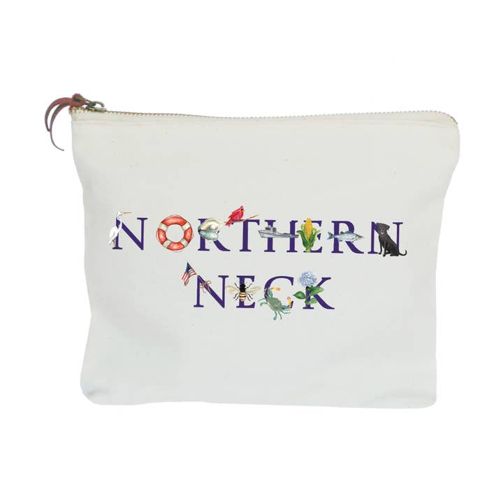 bolsa con cremallera en el cuello nórdico para venta al por mayor de Tina Labadini Designs