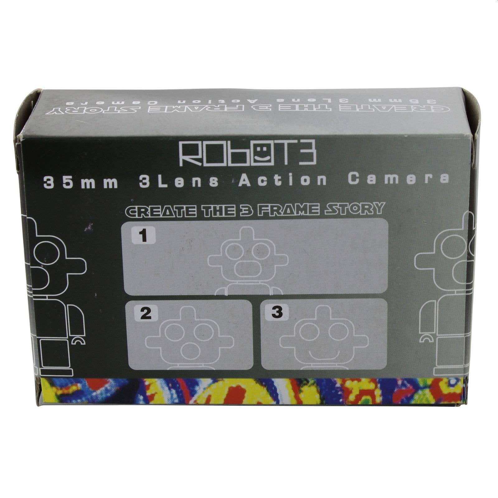 Tribal Trade GmbH - Wholesale Classic Toy - Kids - 3 lenses 35mm robot camera black-pink3