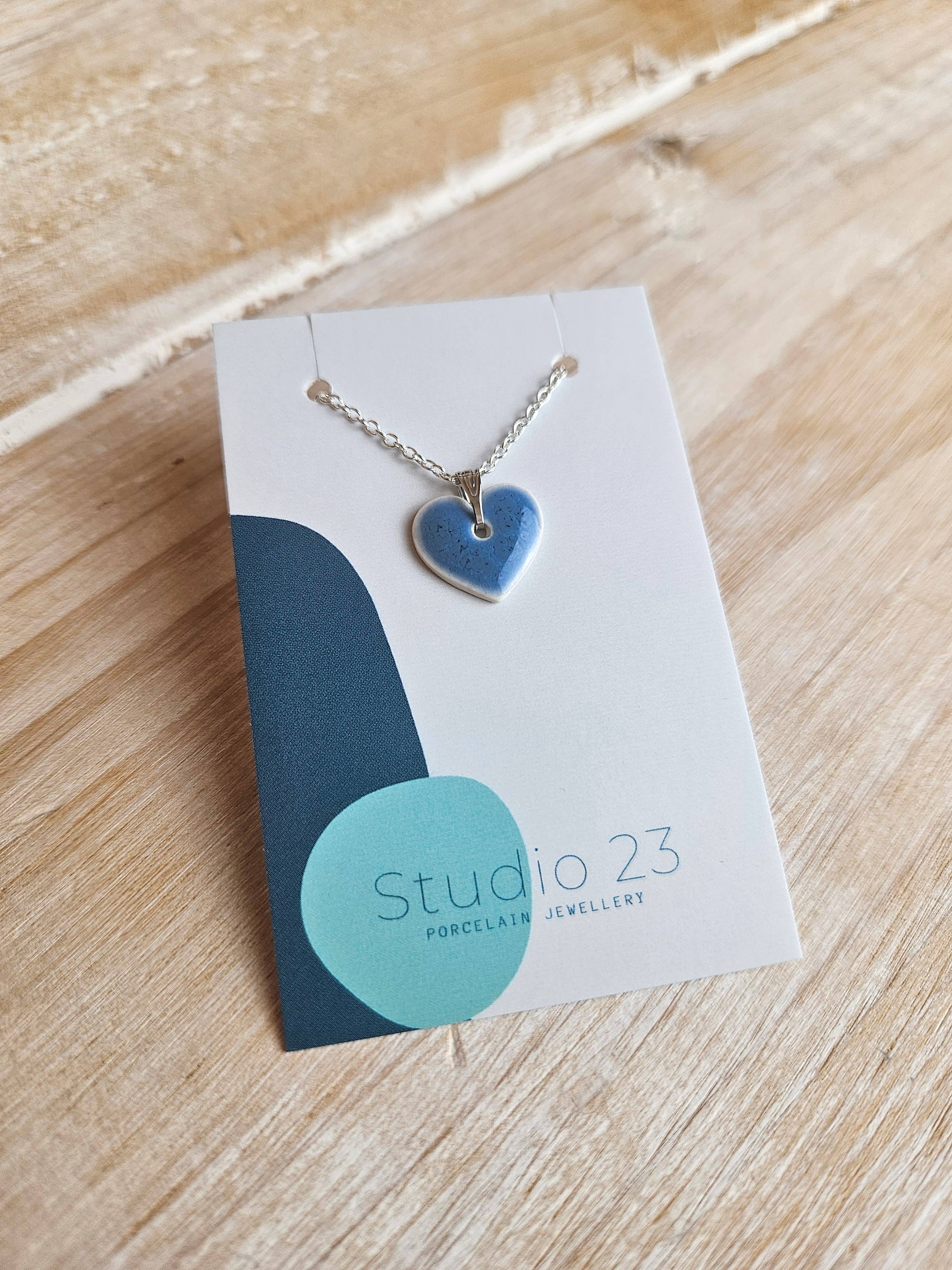 Studio 23 Ceramics - Wholesale Individual Charm/Pendant - NEW DESIGN Pendant Heart10