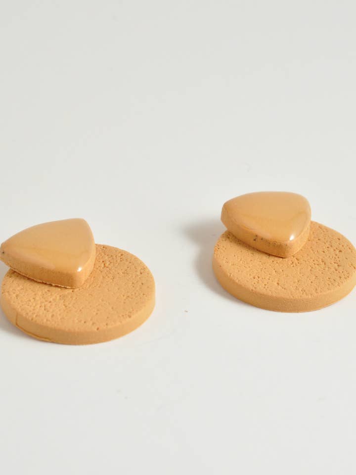 Retro Stud- Mustard Yellow for wholesale by Looped