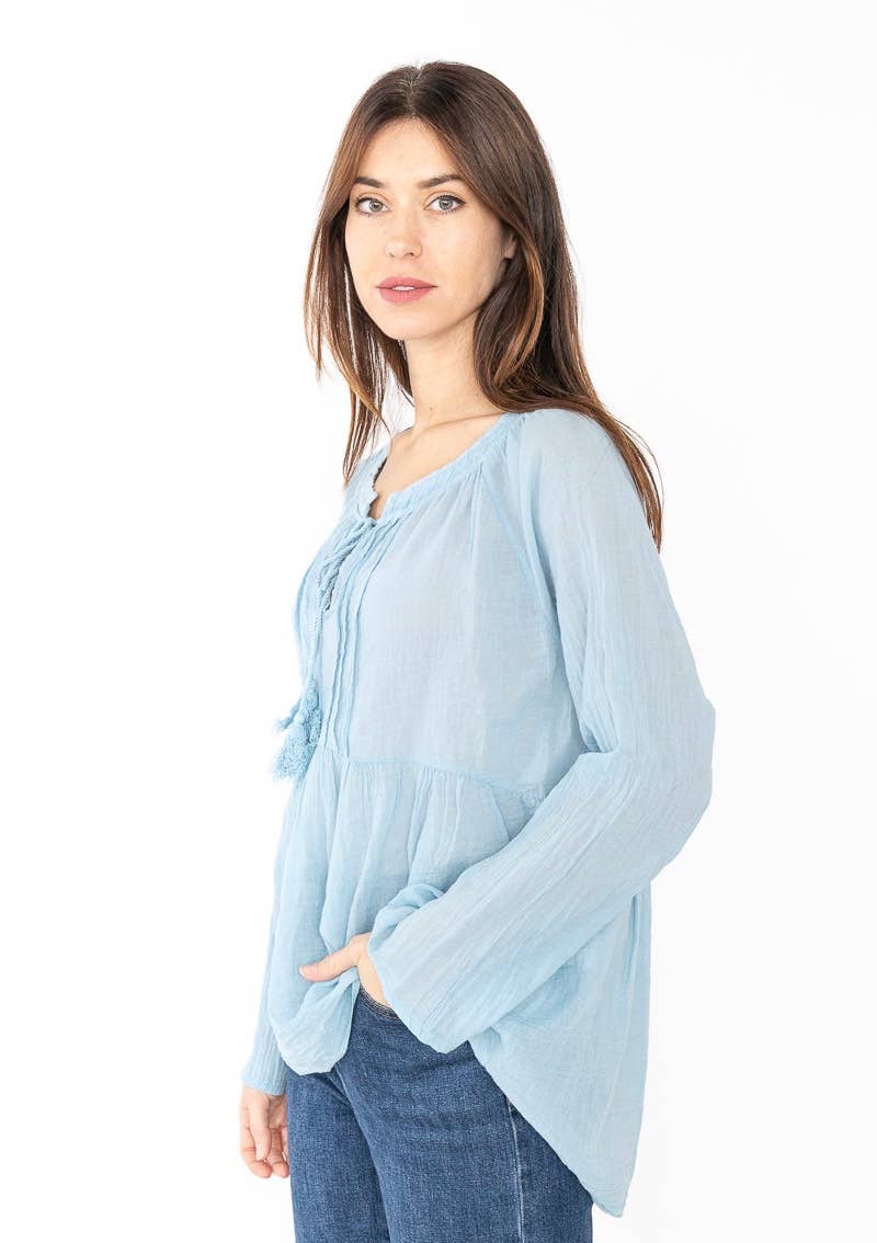 LINEN & COTTON HOUSE - Wholesale Blouse - Women's - 10074 SPRINT SUMMER CLOTHING COTTON BLOUSE13