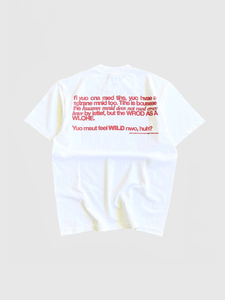 Strange Mind - White Heavyweight T-Shirt for wholesale by 10AM