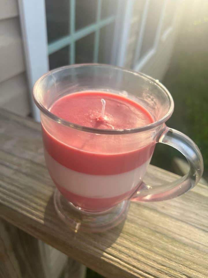 Strawberry Shortcake Candle - 16oz for wholesale by Kelsey’s Candles