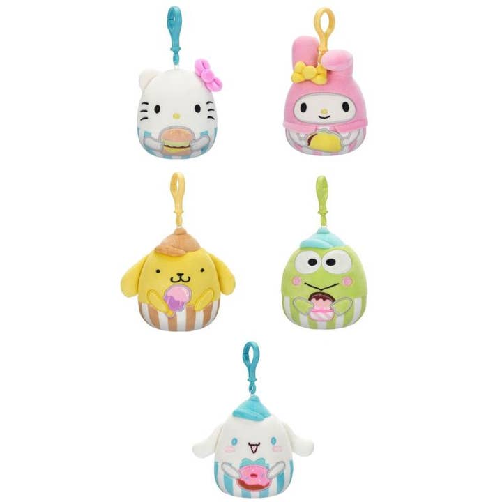 License 2 Play Toys - Wholesale Stuffed/Plush Toy - Kids & Baby - Squishmallows 3.5" Hello Kitty Clip On Plush in 12pc Display1