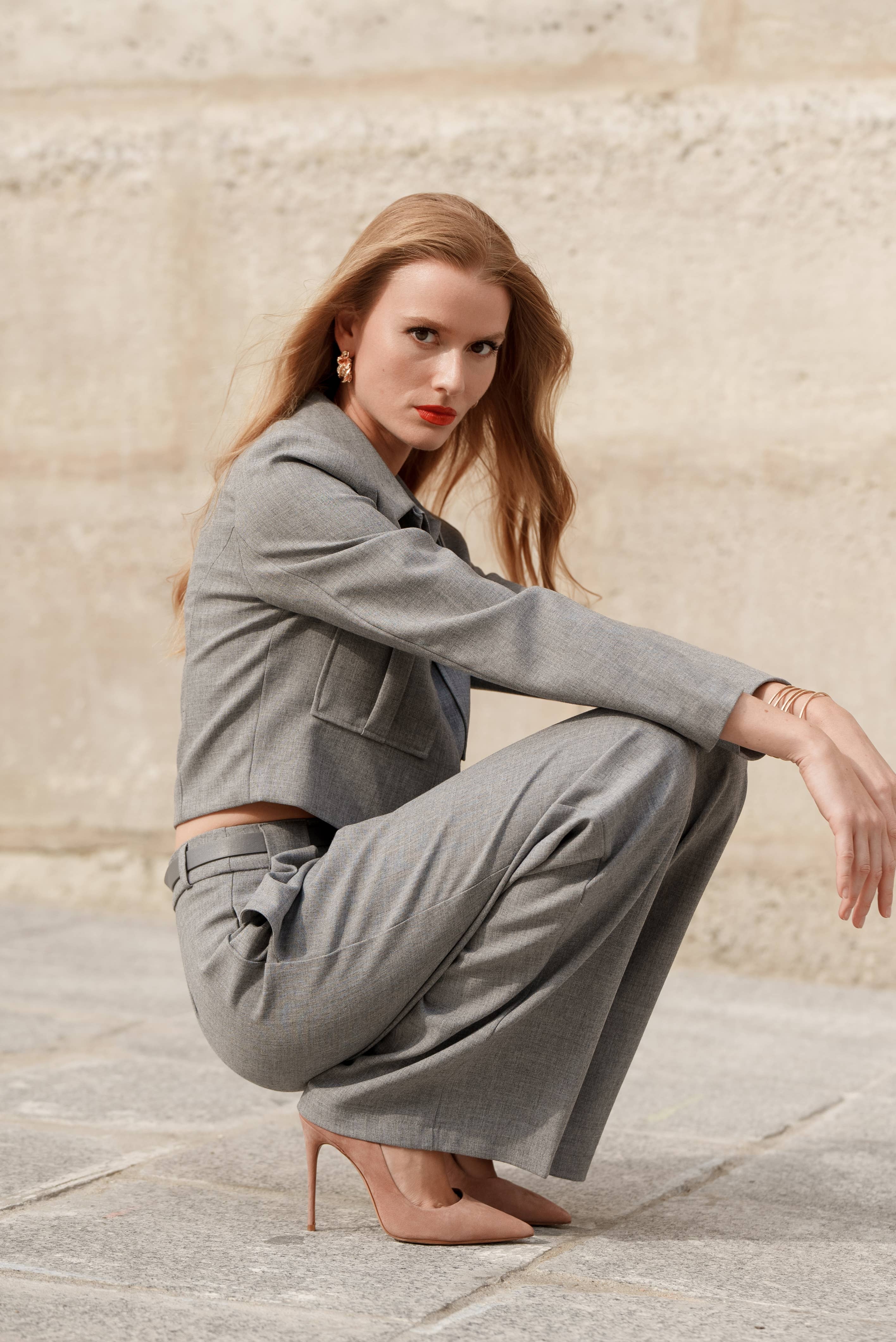 LULUMARY - Wholesale Pants - Women's - Wide pants P95835