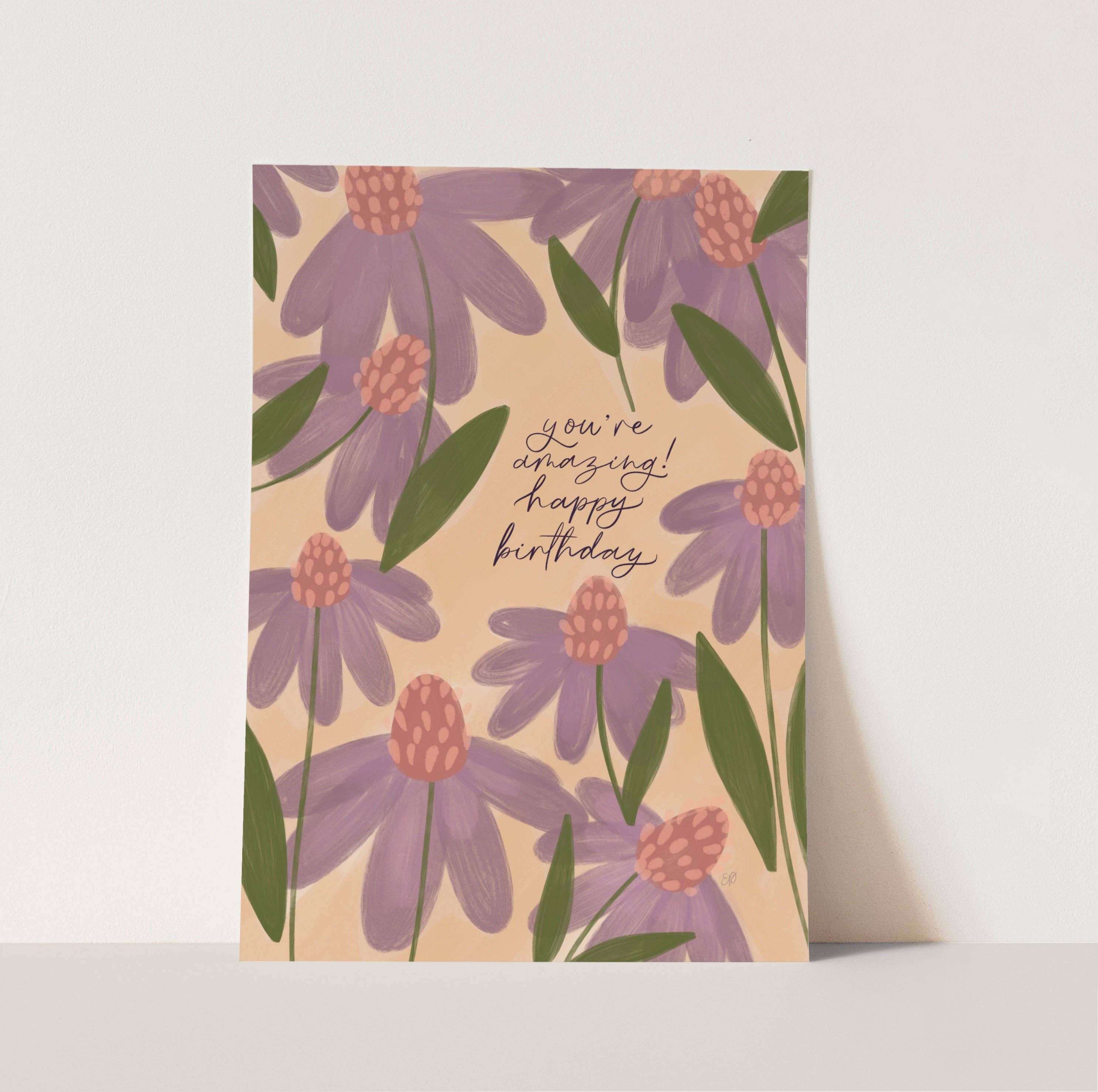 EverElling - Wholesale Everyday Greeting Card - Thoughtful Florals Card Set4