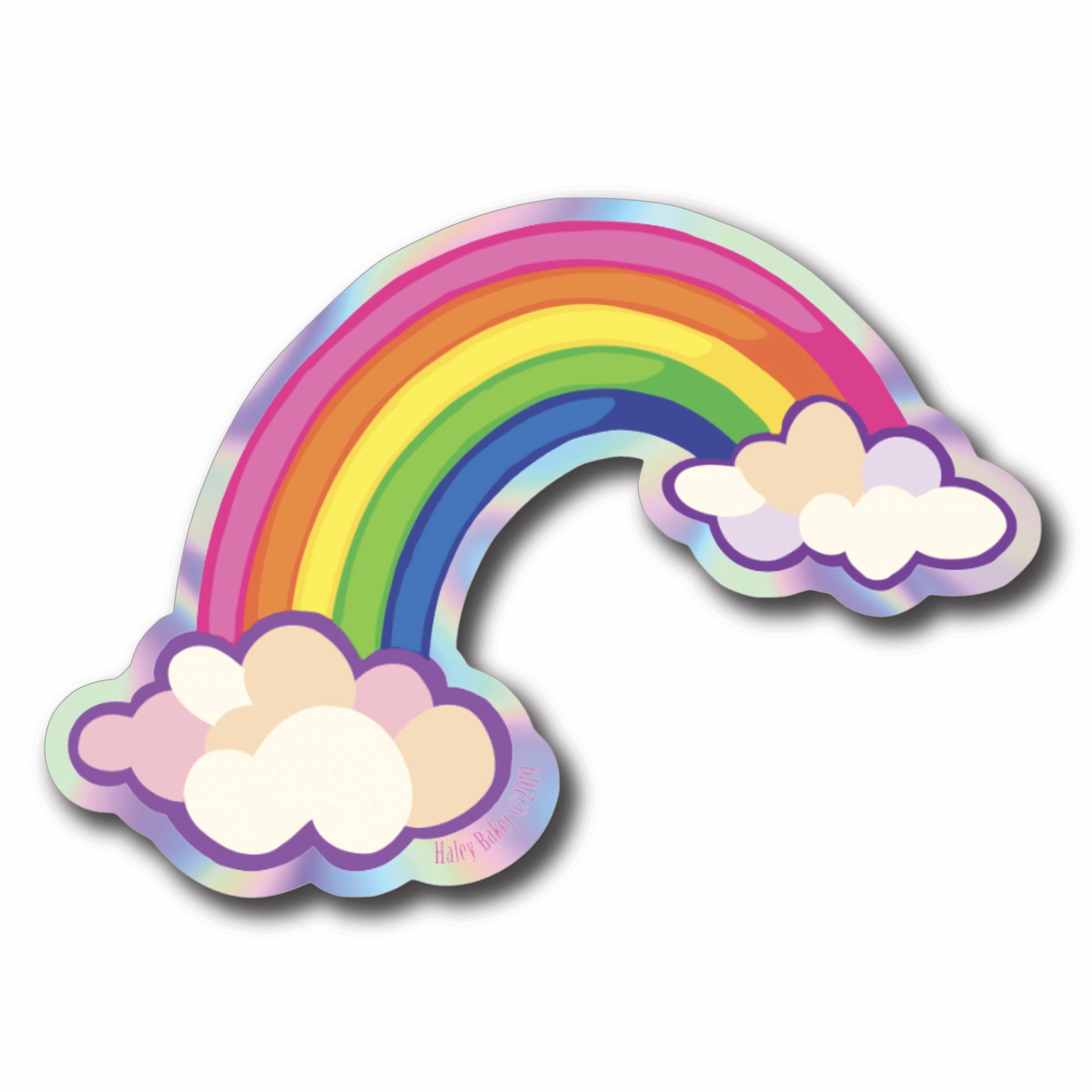 Surprise Inside Art - Wholesale Sticker - Holographic Rainbow Weatherproof Vinyl Sticker1