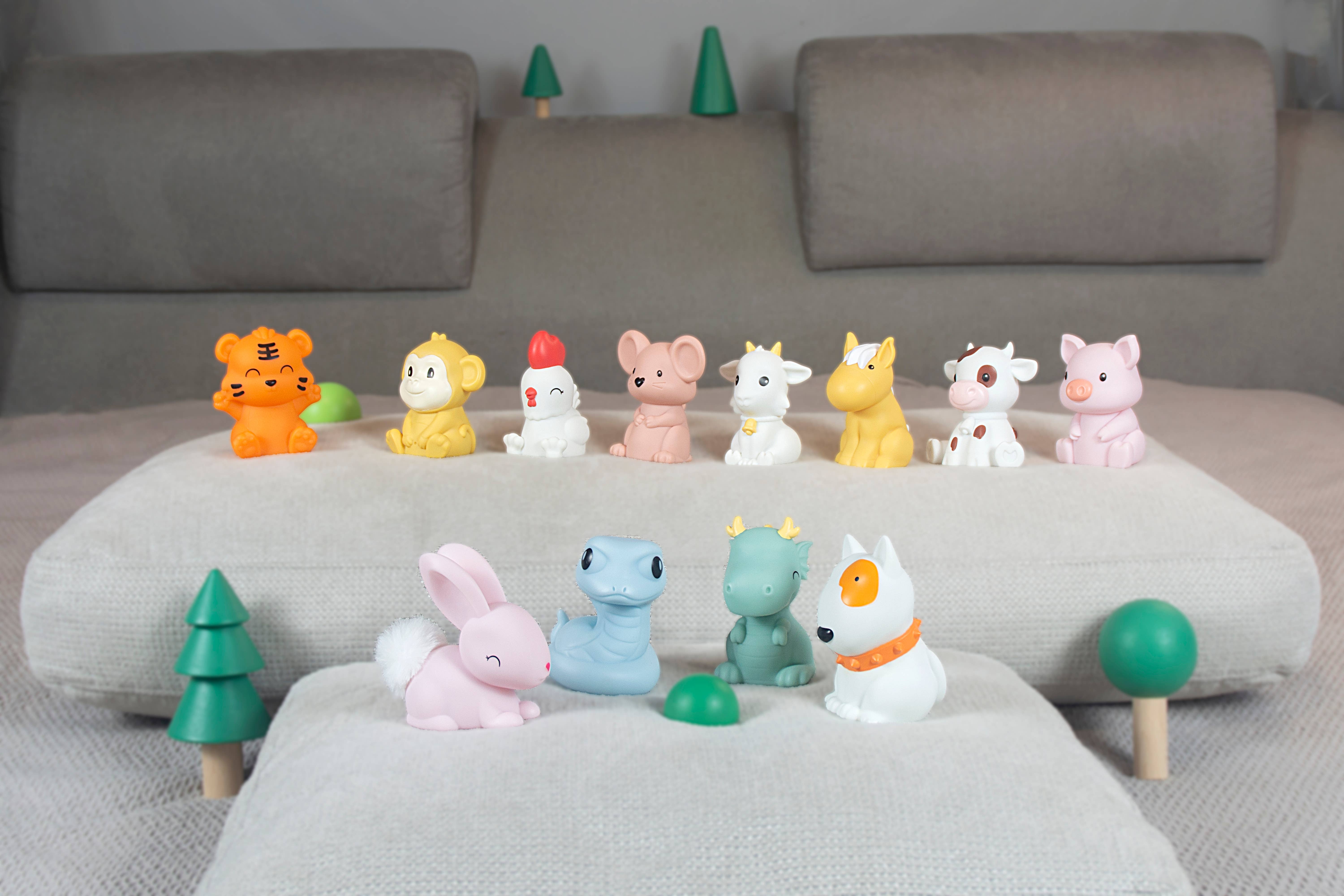 Kontiki - Wholesale Night Light - Kids & Baby - 24 Mini Chinese Zodiac Signs Night Lights - DHINK6