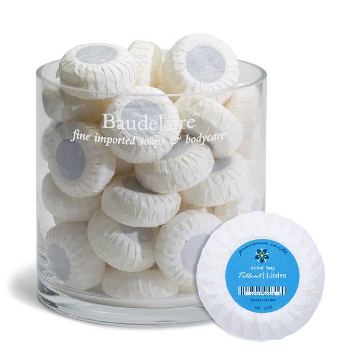 Baudelaire - Wholesale Bar Soap - Linden 2.7oz - Cylinder & 42 Bars0