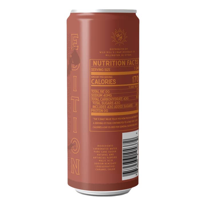 Wild Bill’s Craft Beverage Co. - Wholesale Soda/Carbonated Drink - Pumpkin Spice - Premium Cane Sugar Soda, 12-Pack, Cans9