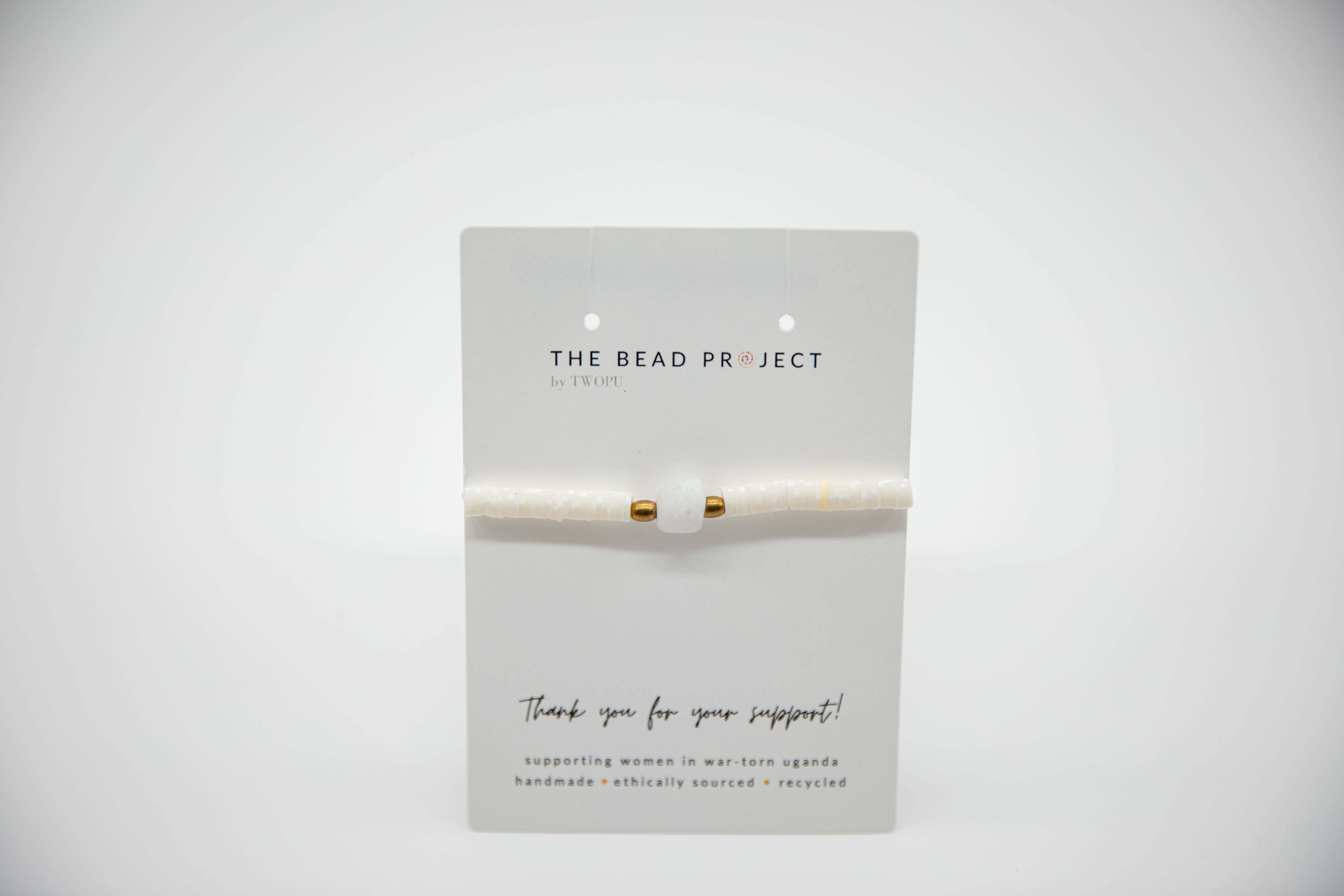 The Bead Project by TWOPU - Wholesale Beaded Bracelet - Vibe Bracelet | Heishi Beads & Recycled Glass Beads10