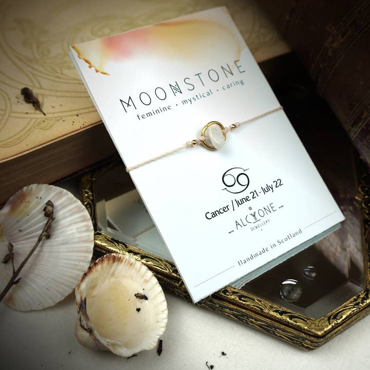 Pulseira CANCER MOONSTONE por atacado de Alcyone Jewellery Ltd