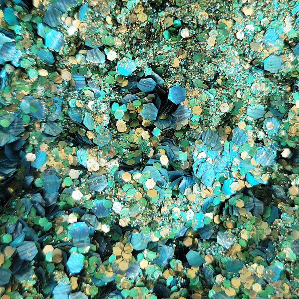 Savonnerie Aubergine - Wholesale Body Glitter/Shimmer - Glitter - Le Bal des Sardines - plant-based biodegradable1