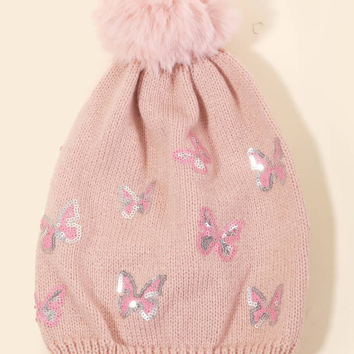 Butterfly Pom Mütze für den Großhandel von Anarchy Street