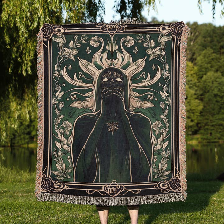 MagicMerchEmporium - Vendita all'ingrosso Plaid - Coperta Intrecciata Suriel0