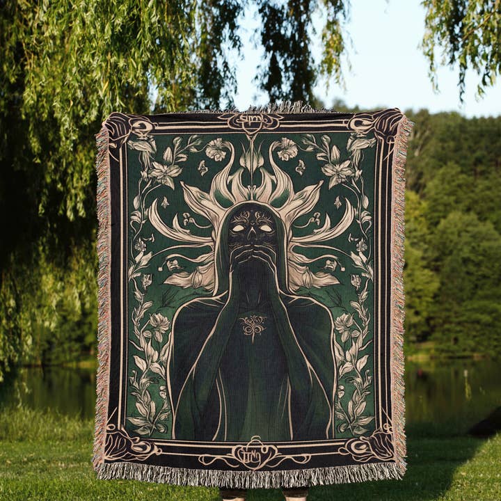 MagicMerchEmporium - Wholesale Throw Blanket - Suriel Woven Throw Blanket0