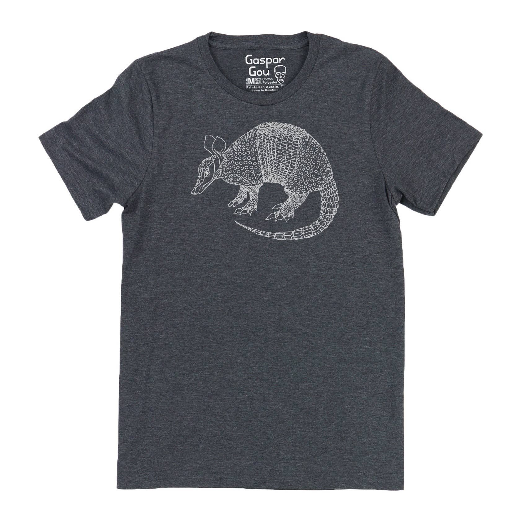 Gaspar Gou - Wholesale Screen Printed T-Shirt - Men's - Armadillo Charlie Tee1