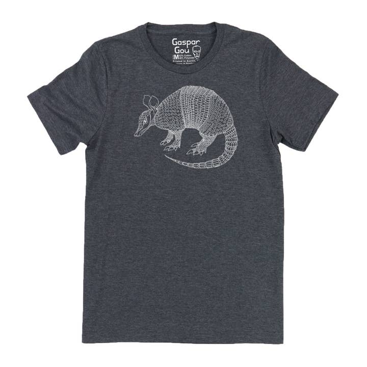 Gaspar Gou - Wholesale Screen Printed T-Shirt - Men's - Armadillo Charlie Tee1