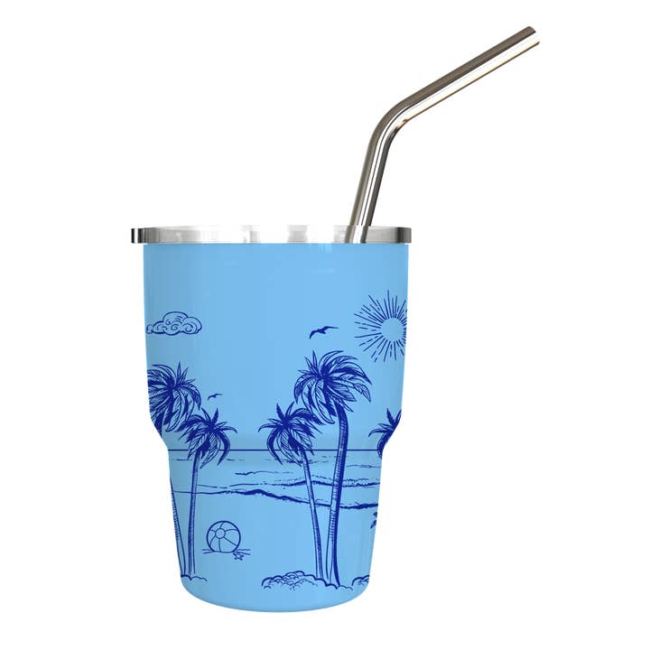Palms Tumbler Shot 2oz pour la vente par Siesta Drinkware - Souvenir Store