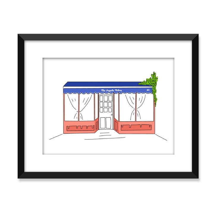 Around New York - Magnolia Bakery - Everyday Art Print for wholesale by Footnotes