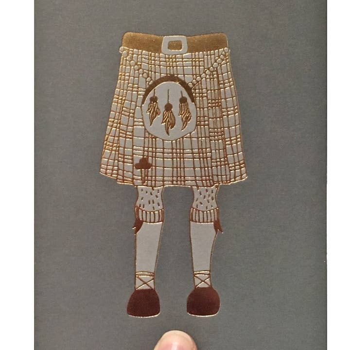 Carte Kilt pour la vente par Neon Magpie