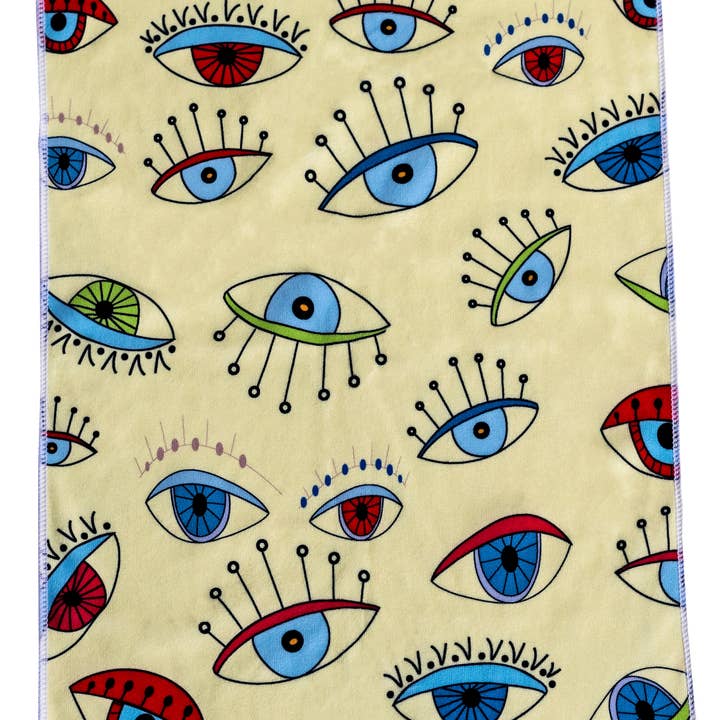 Private Eyes Gym Towel for wholesale by TowelUpNow