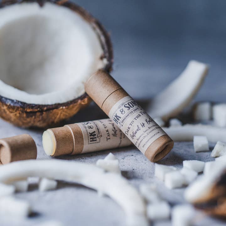 HK and Sons - Wholesale Lip Balm - Natural Lip Balm Eco-Friendly Biodegradable Paperboard Tube