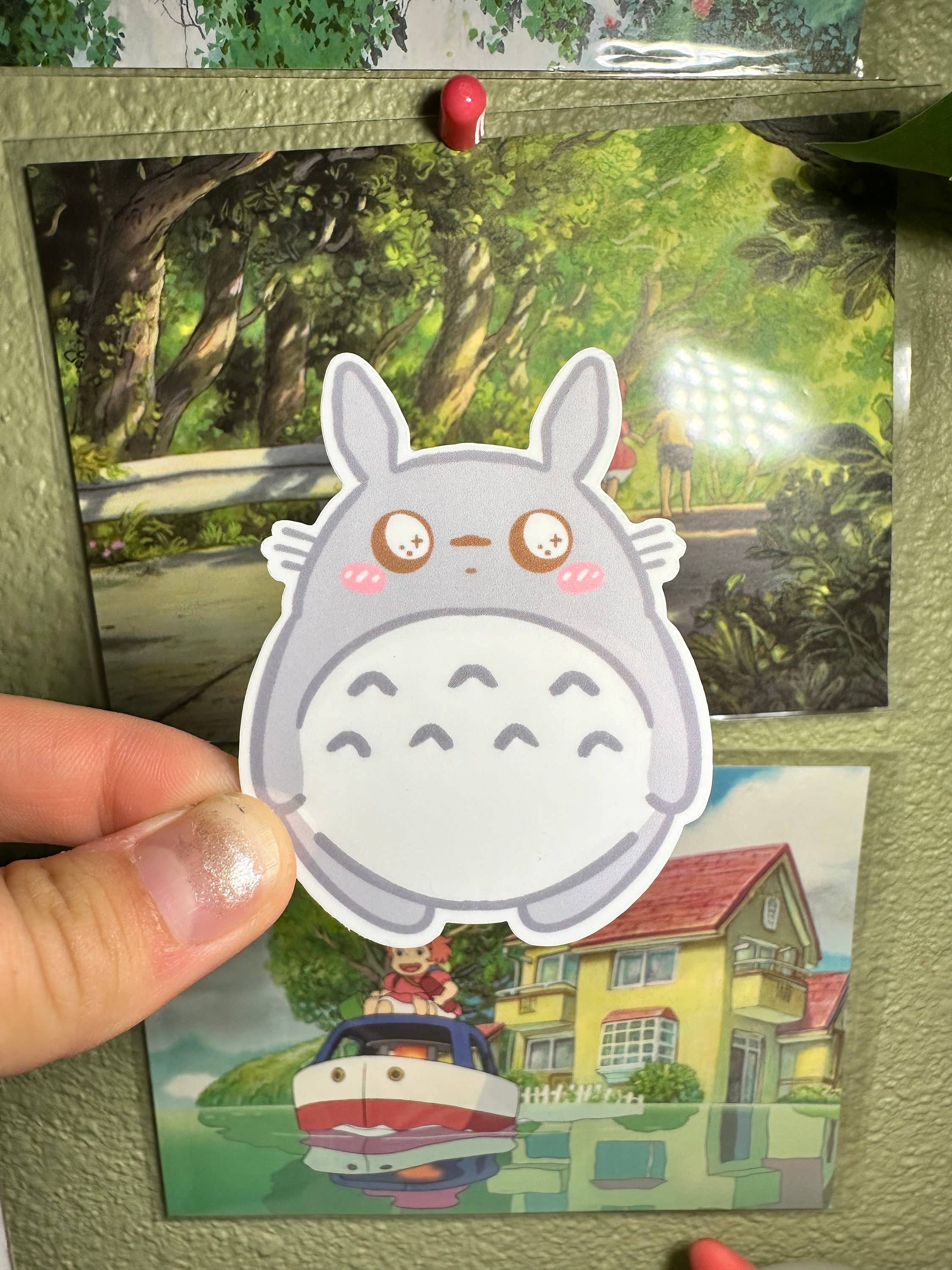 Simply Froggie Shop - Wholesale Sticker - Totoro Inspired Waterproof Vinyl Sticker For Laptop