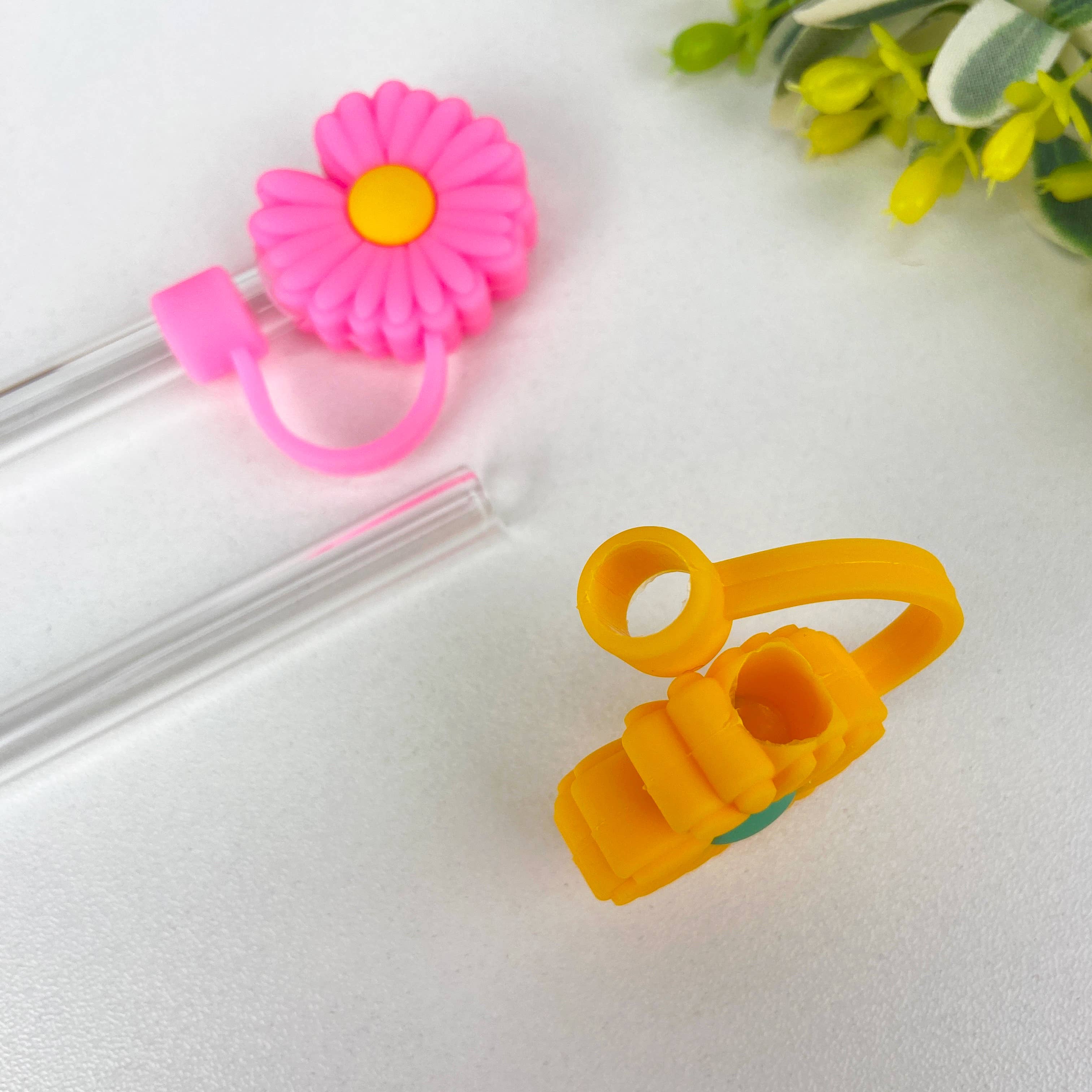 SoapElenGlen - Wholesale Drinking Straw - Cute dustproof drinkware straw plug straw cover straw cover6